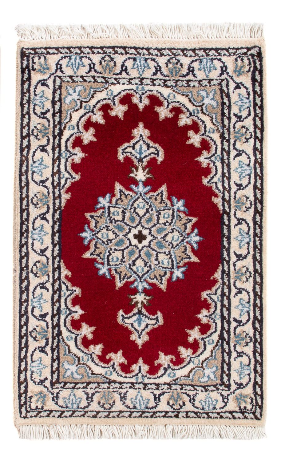 Perserteppich - Nain - Royal - 60 x 40 cm - rot