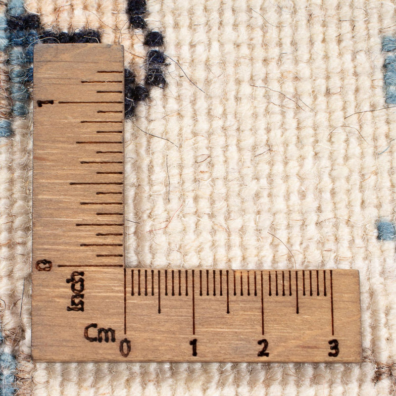 Läufer Perser - Nain - 393 x 80 cm - silber