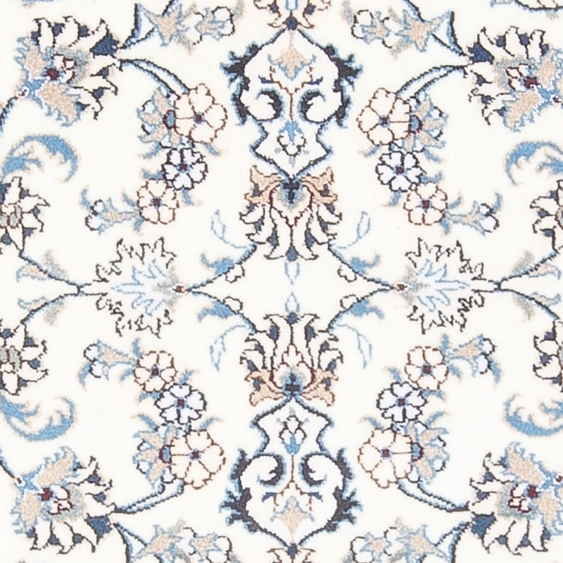 Läufer Perser - Nain - 194 x 80 cm - silber