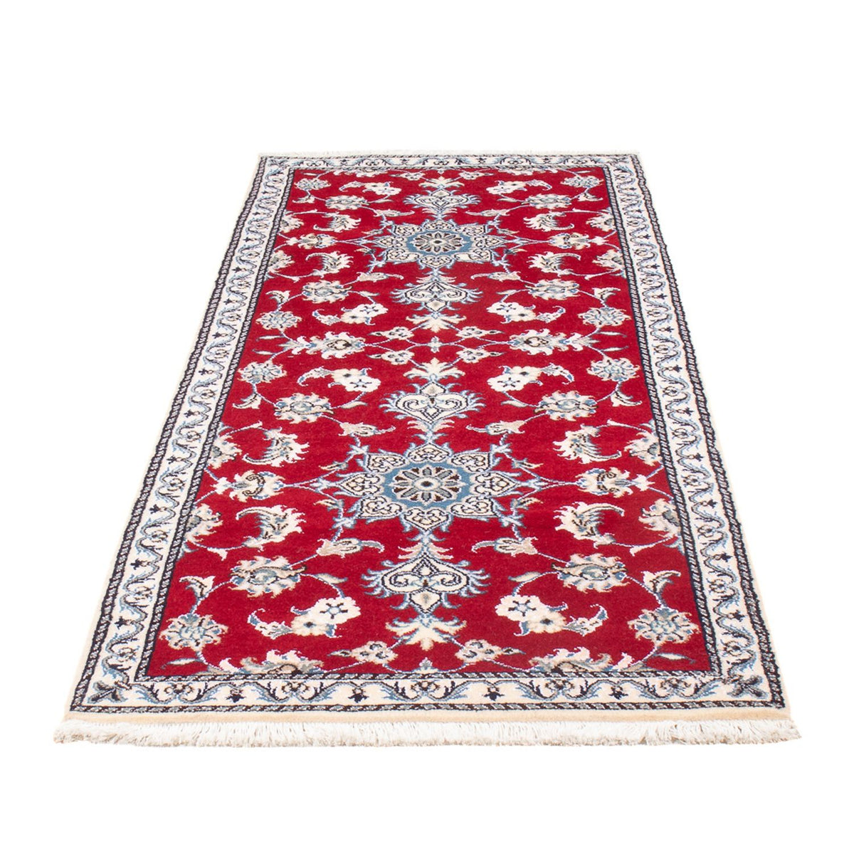 Läufer Perser - Nain - 200 x 78 cm - rot