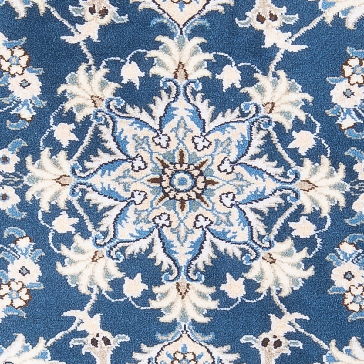 Perserteppich - Nain - 140 x 90 cm - blau