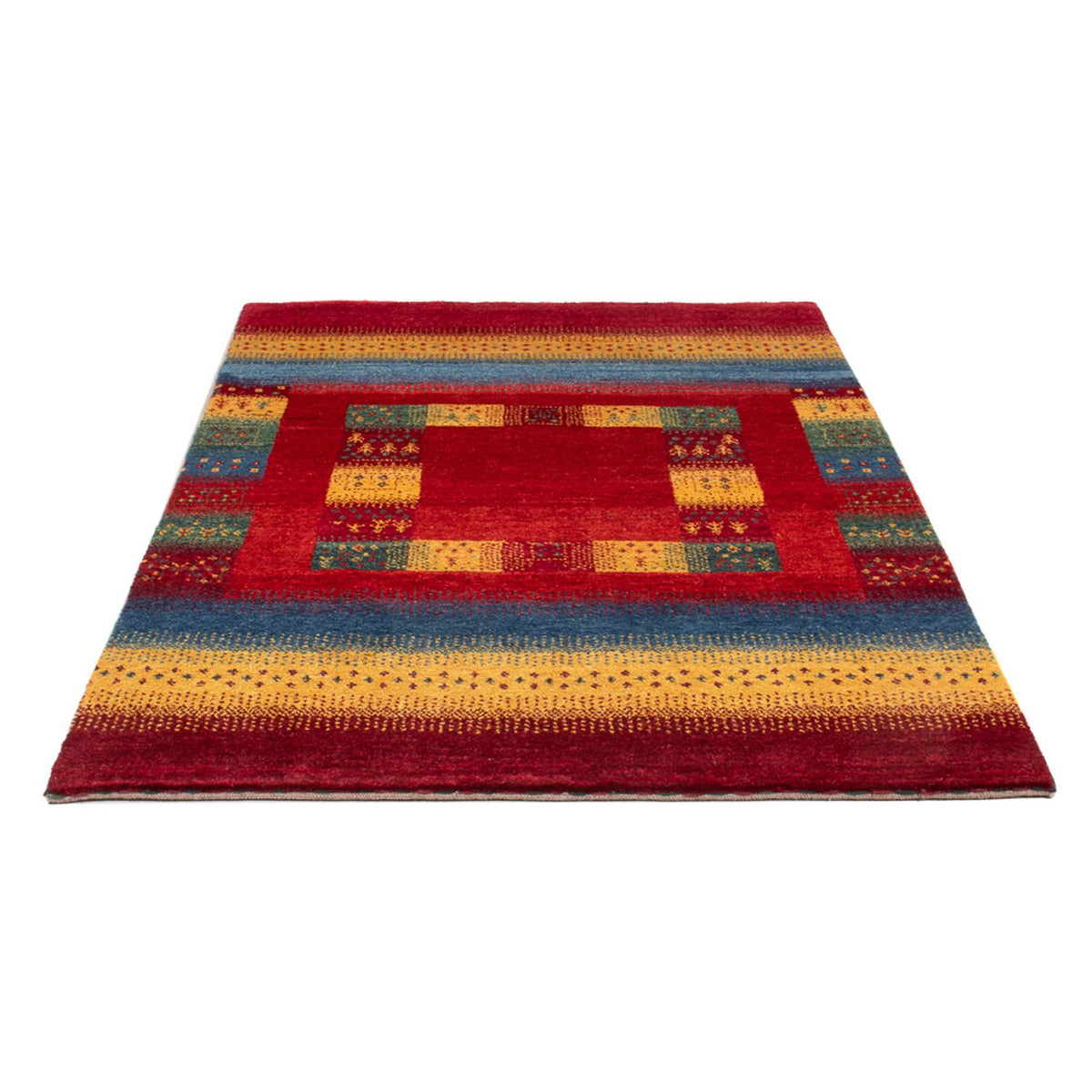 Gabbeh Teppich - Perser - 188 x 121 cm - mehrfarbig