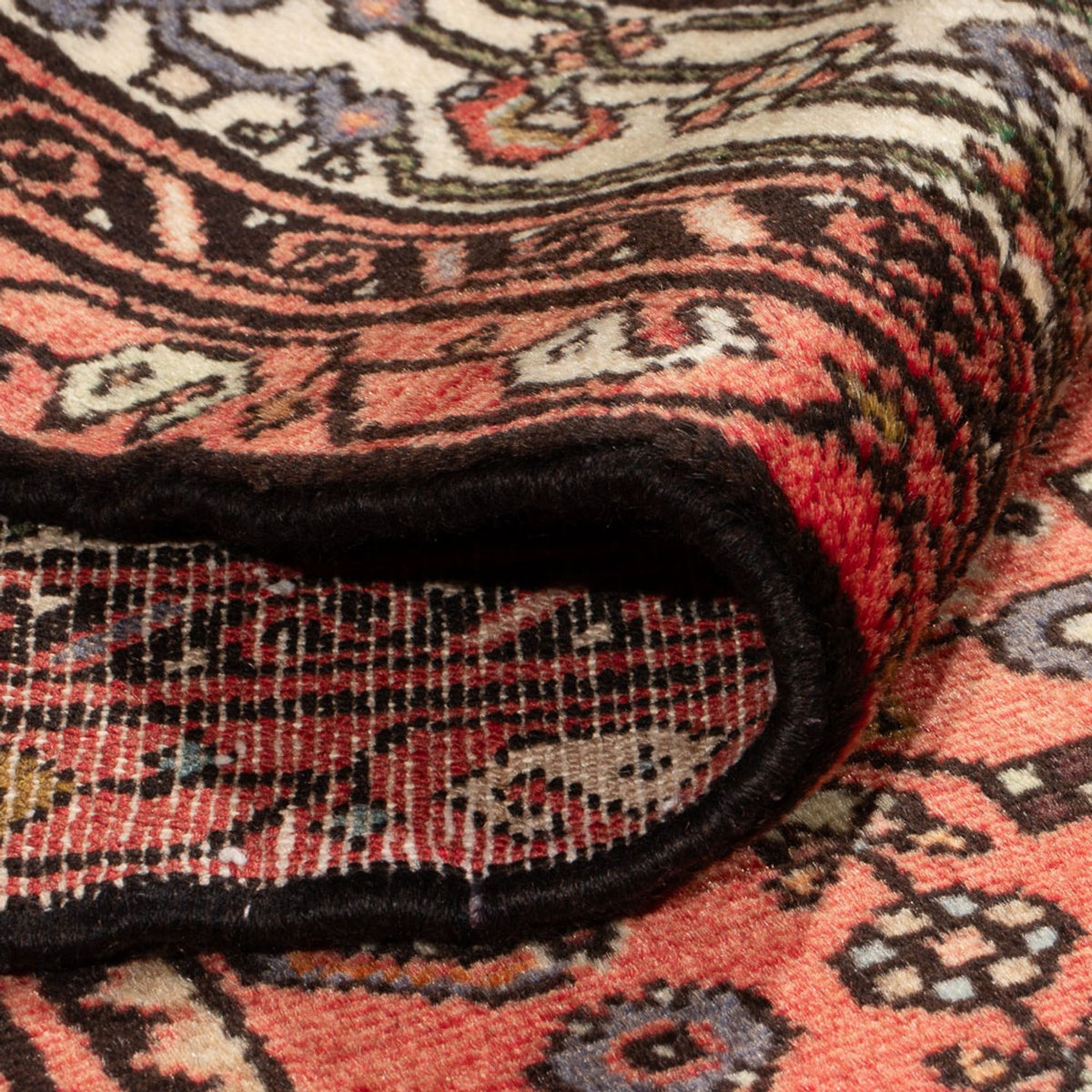 Perserteppich - Nomadic - 196 x 144 cm - rot