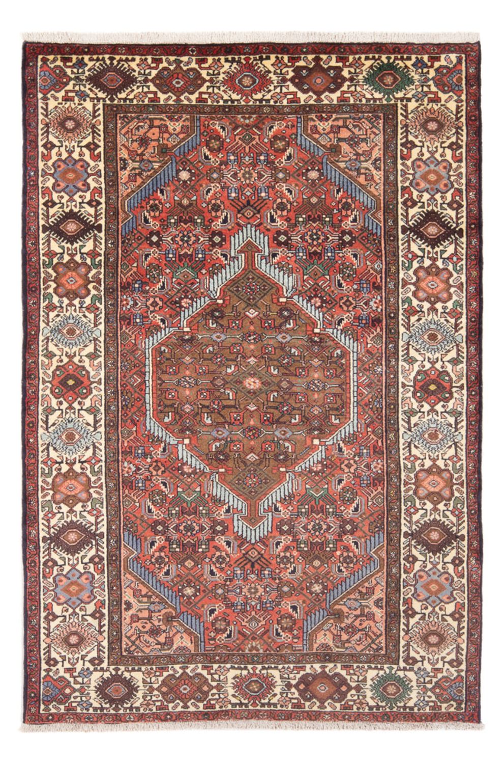 Perserteppich - Nomadic - 200 x 128 cm - rot