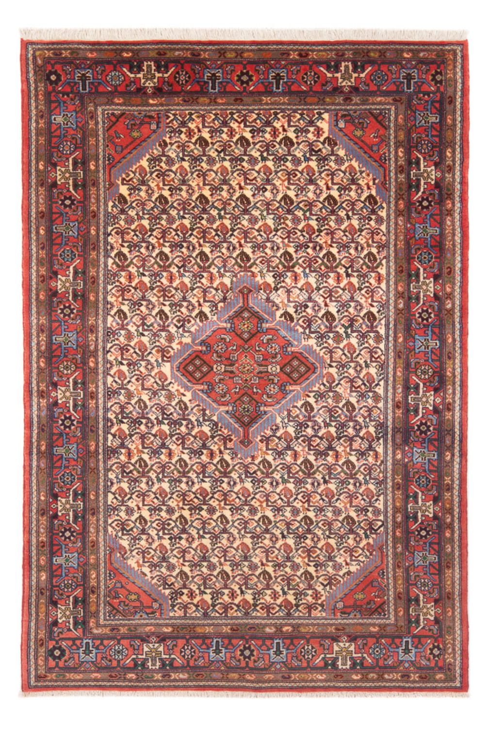 Perserteppich - Nomadic - 194 x 125 cm - creme