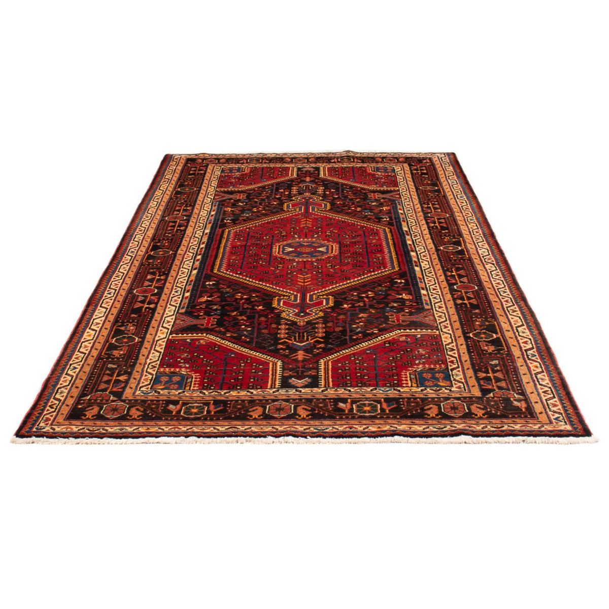 Perserteppich - Nomadic - 236 x 137 cm - dunkelblau