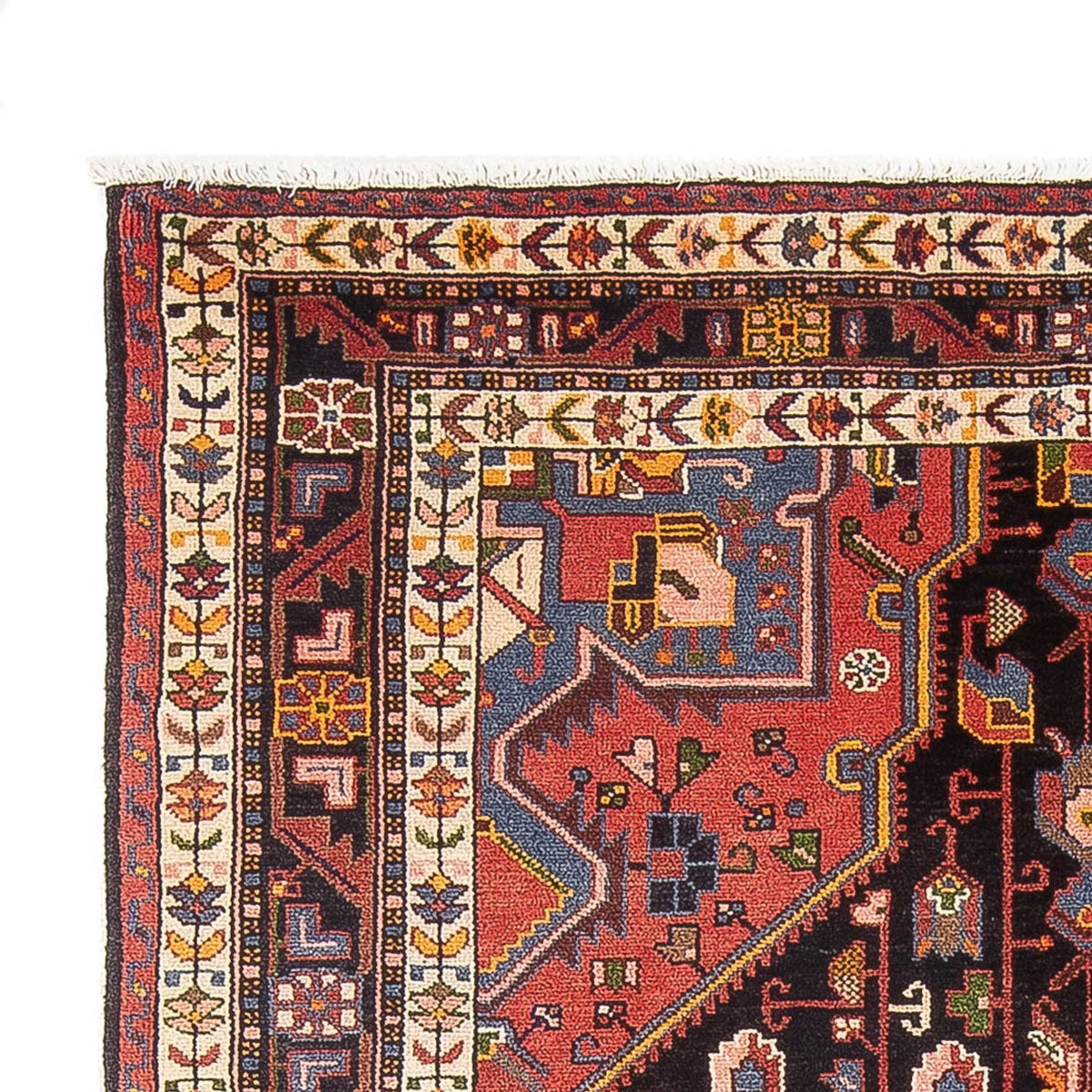 Perserteppich - Nomadic - 233 x 137 cm - hellrot