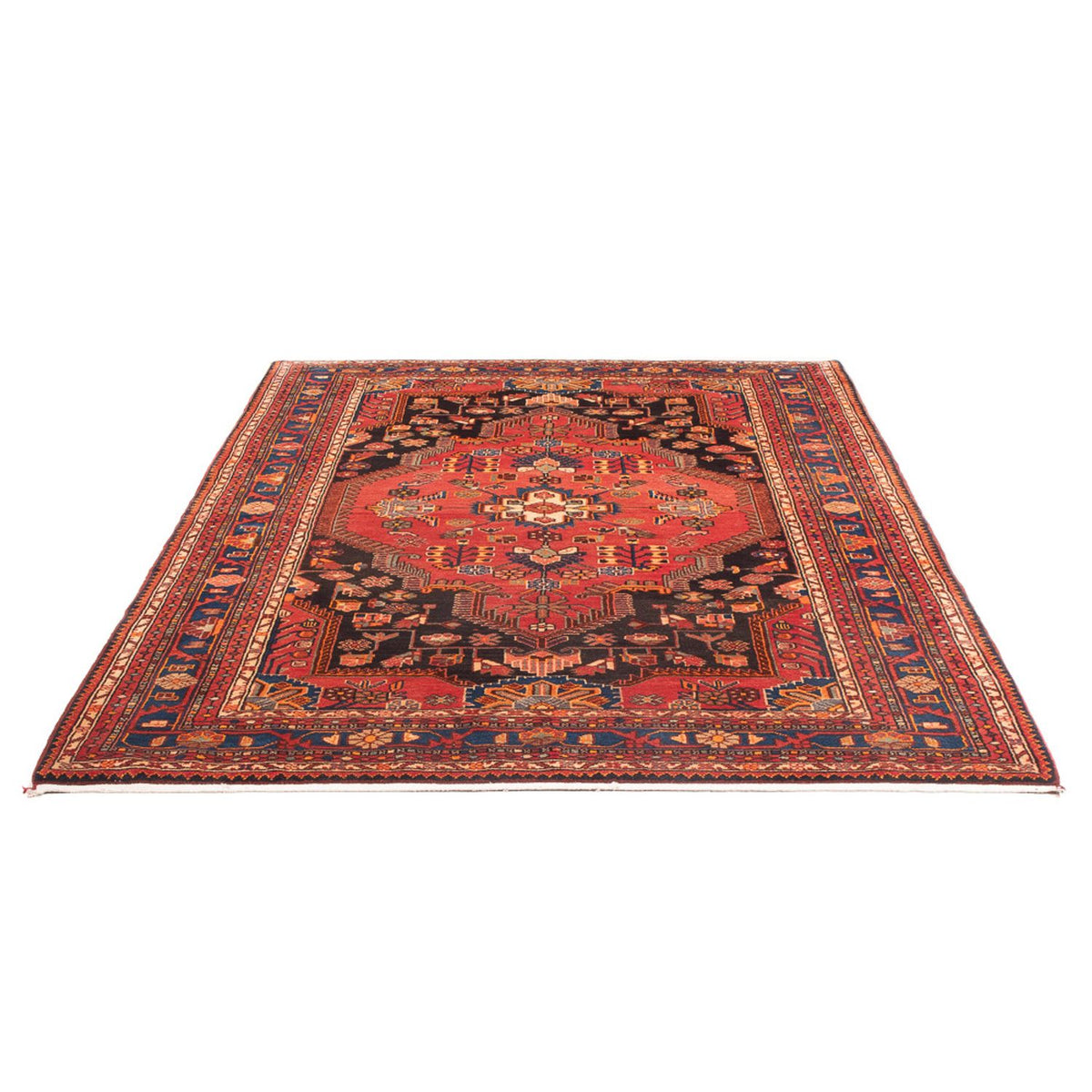 Perserteppich - Nomadic - 221 x 154 cm - hellrot