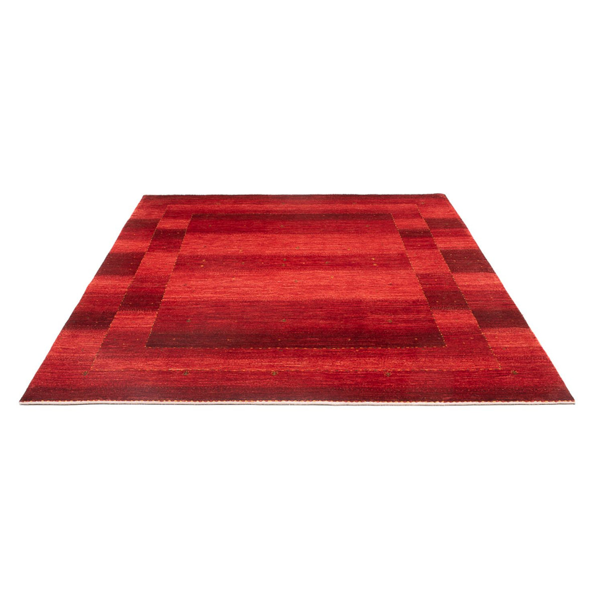 Gabbeh Teppich - Loribaft Perser - 226 x 174 cm - rot
