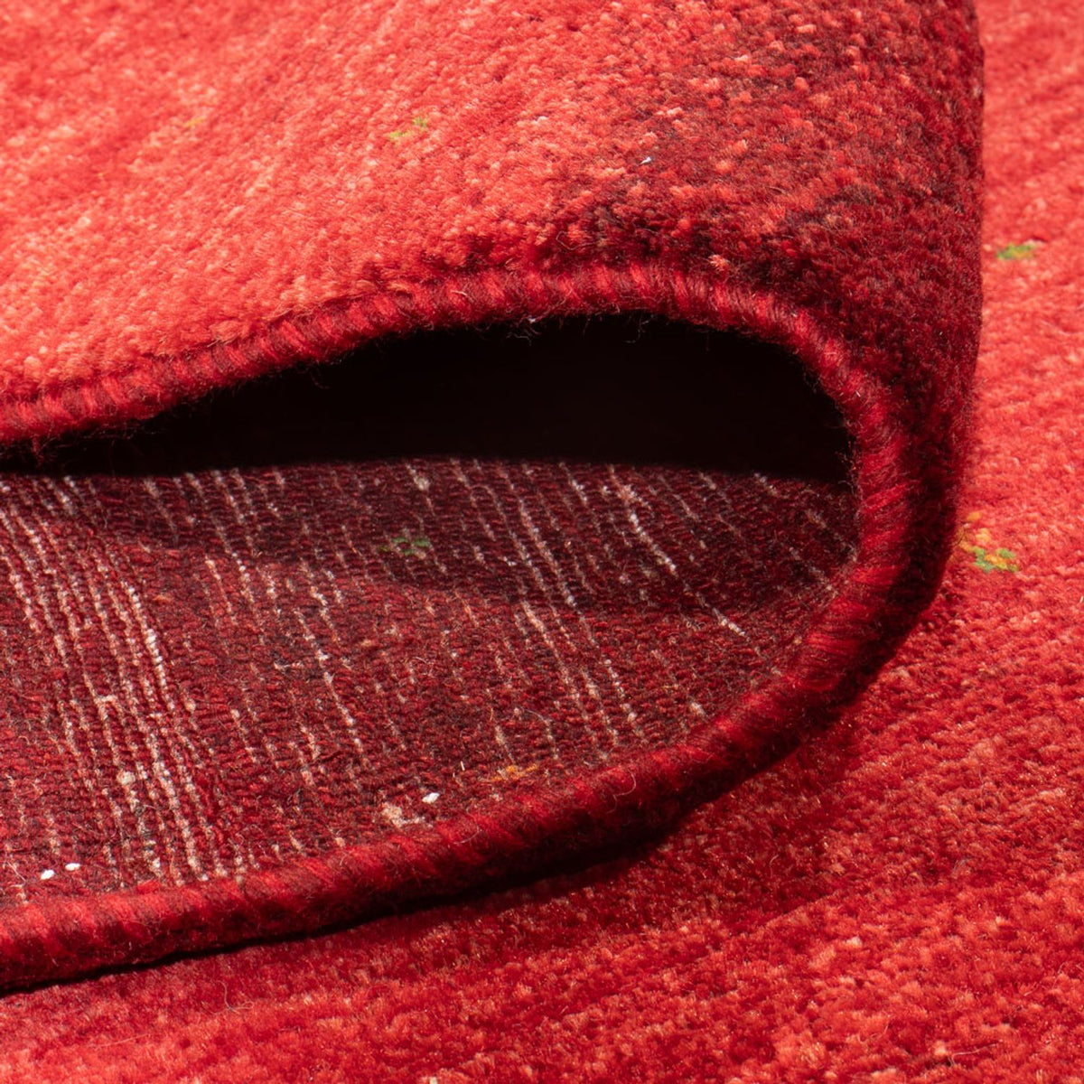 Gabbeh Teppich - Loribaft Perser - 285 x 213 cm - rot