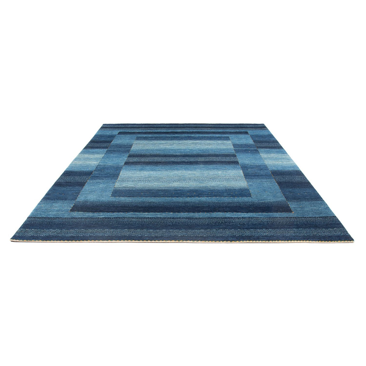 Gabbeh Teppich - Loribaft Perser - 286 x 212 cm - seeblau