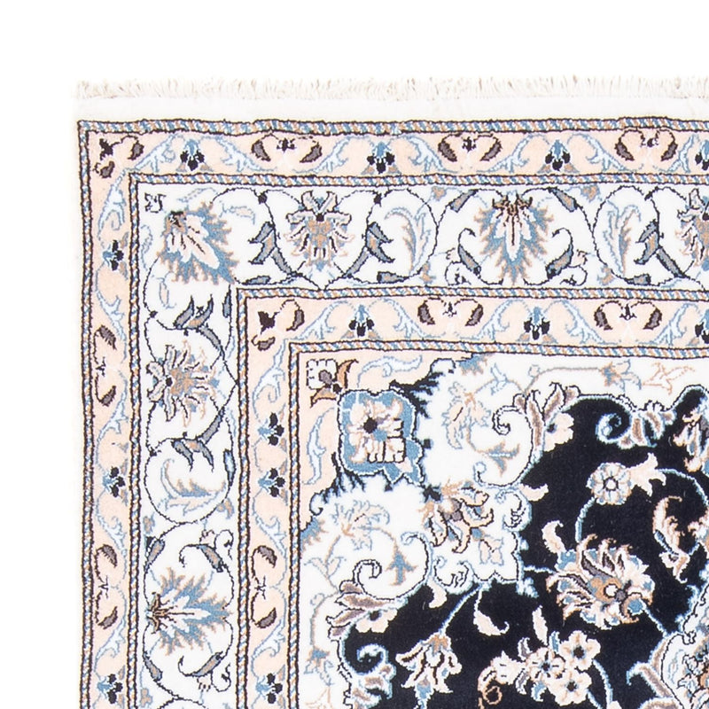 Perserteppich - Nain - Royal - 202 x 145 cm - dunkelblau