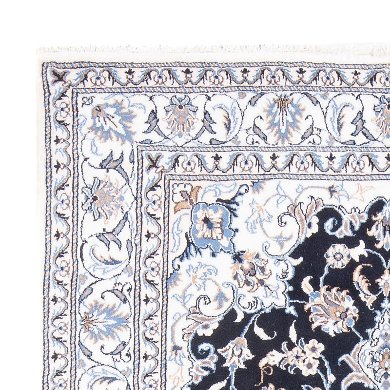 Perserteppich - Nain - Royal - 210 x 145 cm - dunkelblau