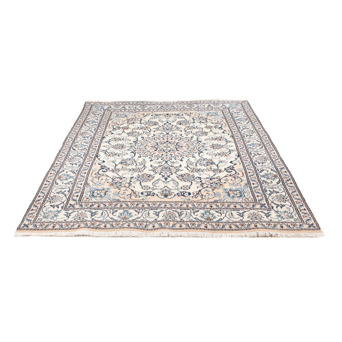 Perserteppich - Nain - Royal - 210 x 146 cm - creme