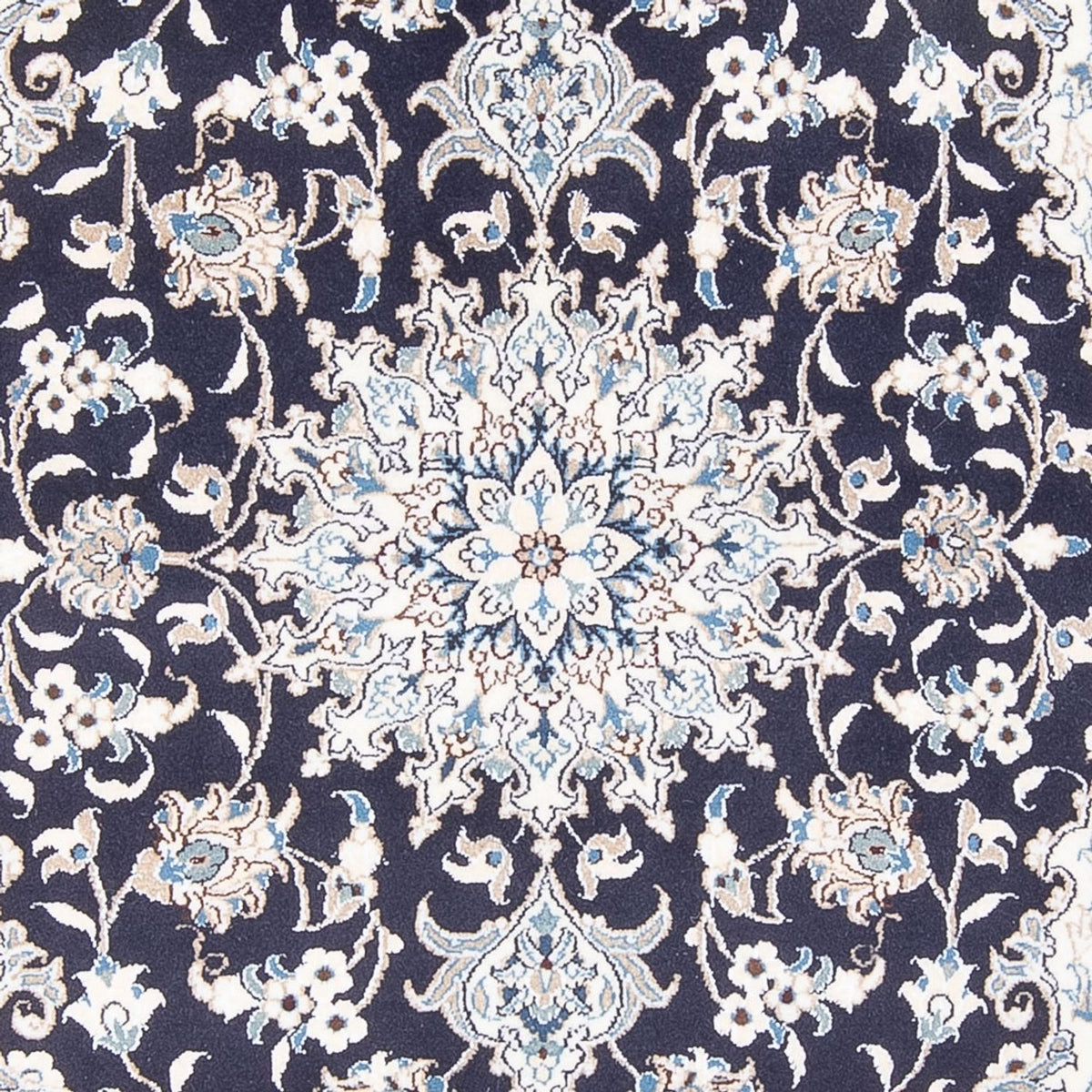 Perserteppich - Nain - Royal - 200 x 155 cm - dunkelblau