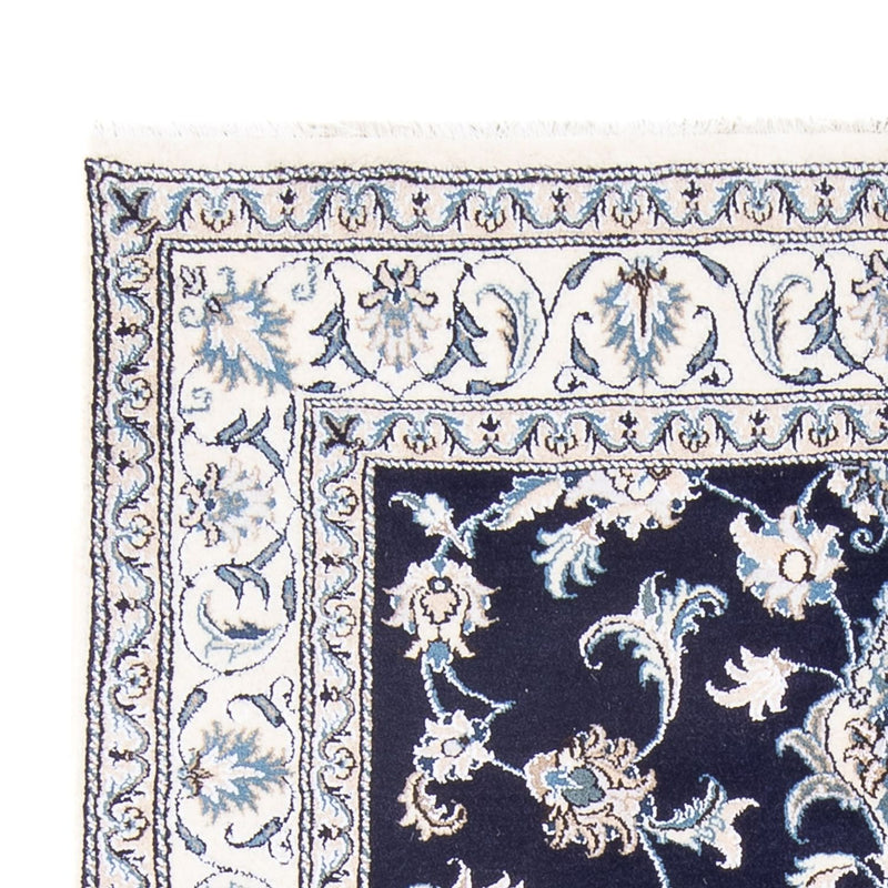 Perserteppich - Nain - Royal - 209 x 146 cm - dunkelblau