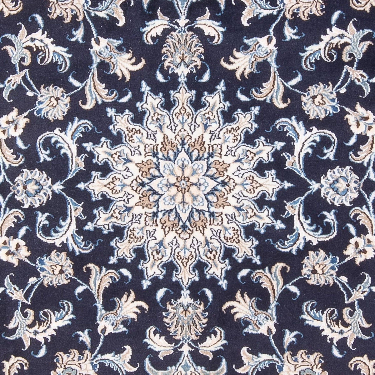 Perserteppich - Nain - Royal - 200 x 146 cm - dunkelblau
