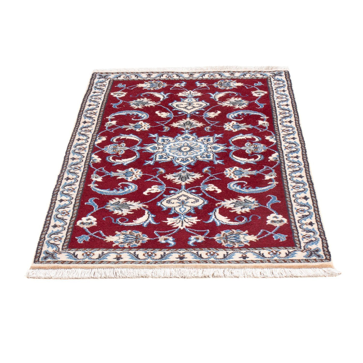 Perserteppich - Nain - 134 x 69 cm - rot