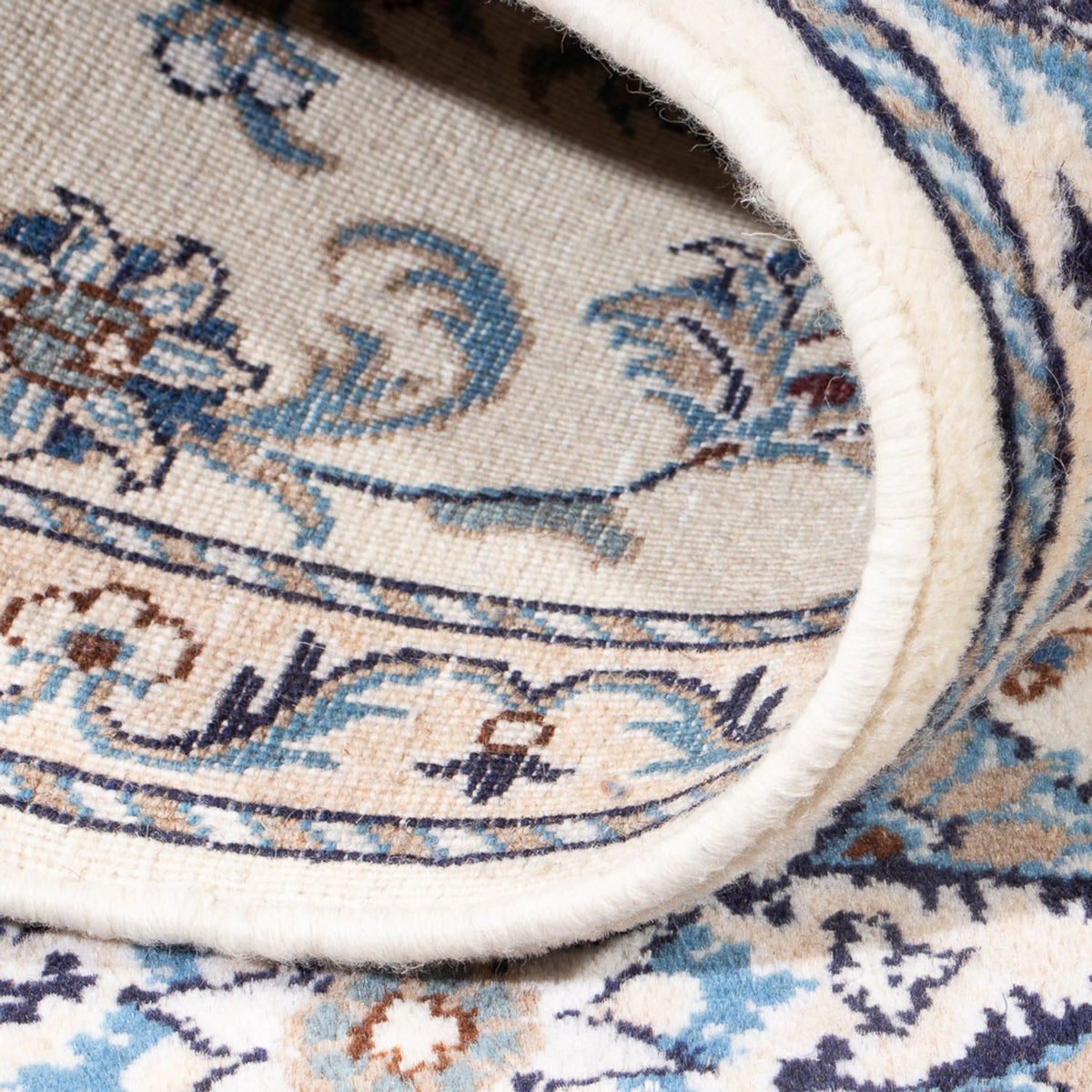 Läufer Perser - Nain - 201 x 85 cm - creme