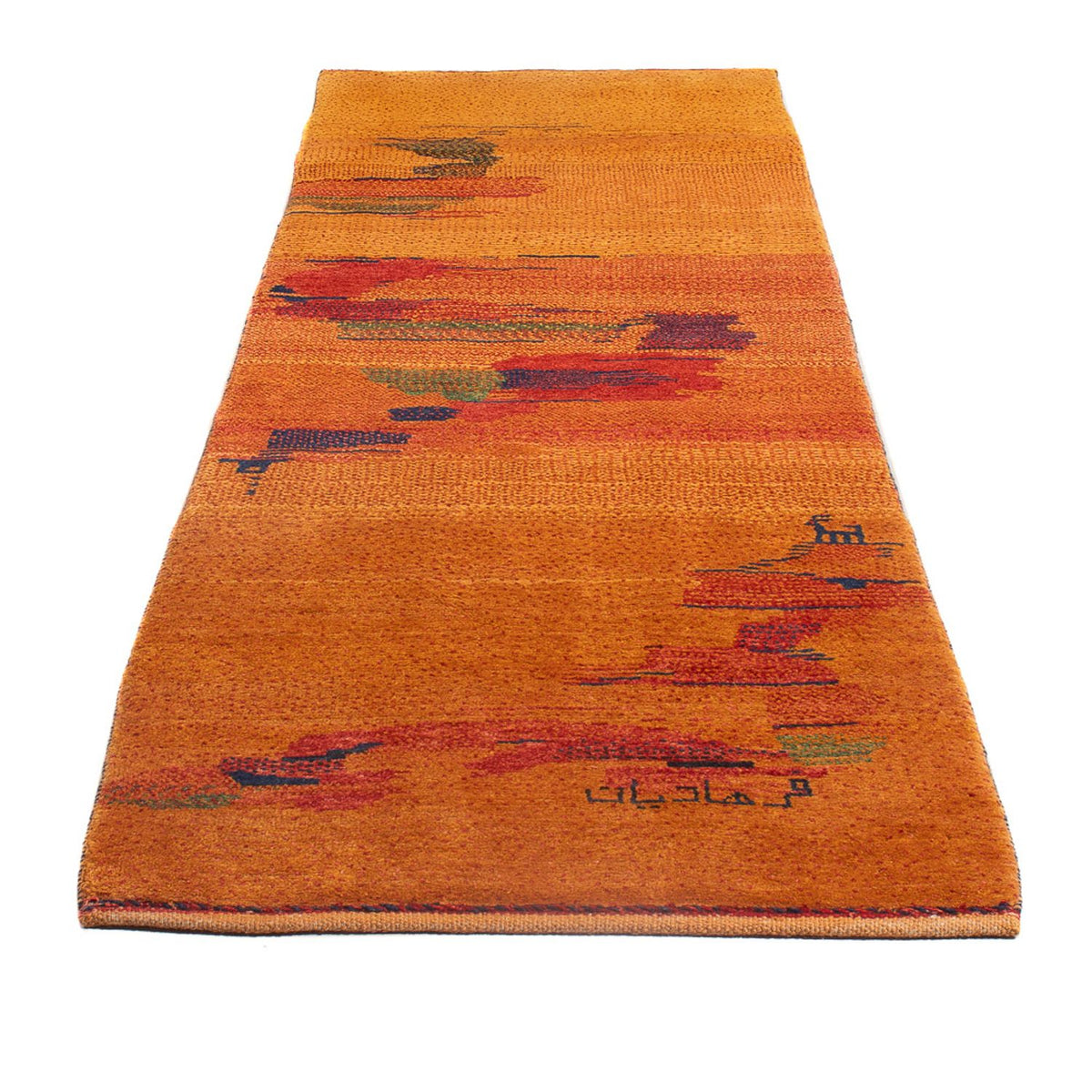 Läufer Gabbeh - Perser - 285 x 83 cm - mehrfarbig