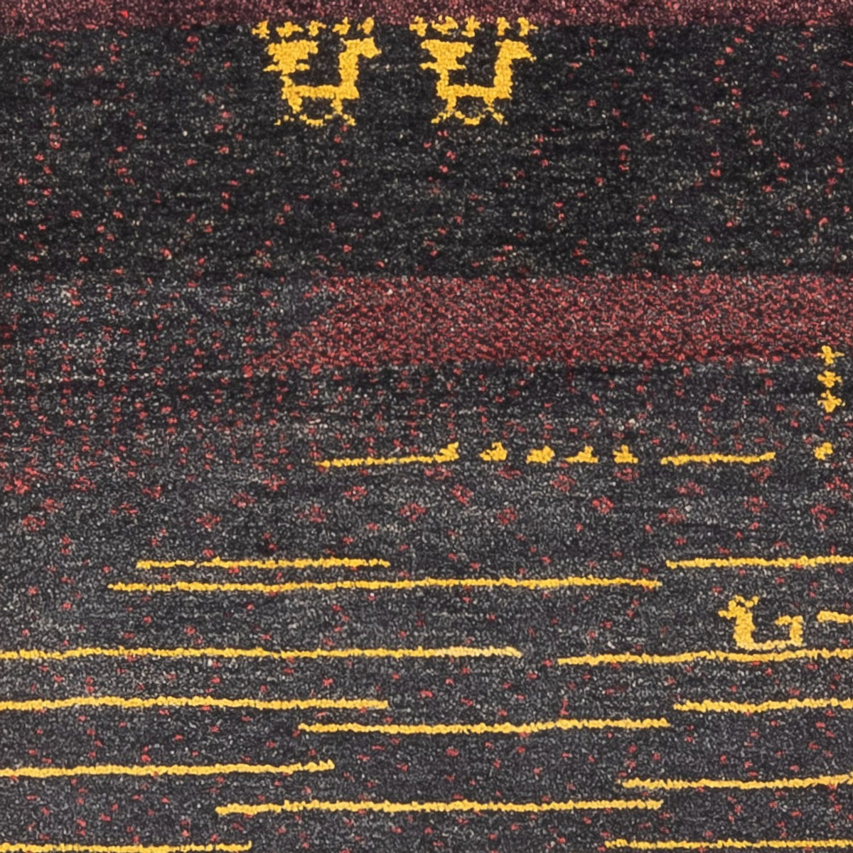 Läufer Gabbeh - Perser - 260 x 86 cm - mehrfarbig