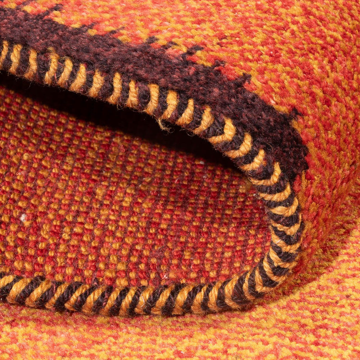 Läufer Gabbeh - Perser - 247 x 87 cm - terrakotta