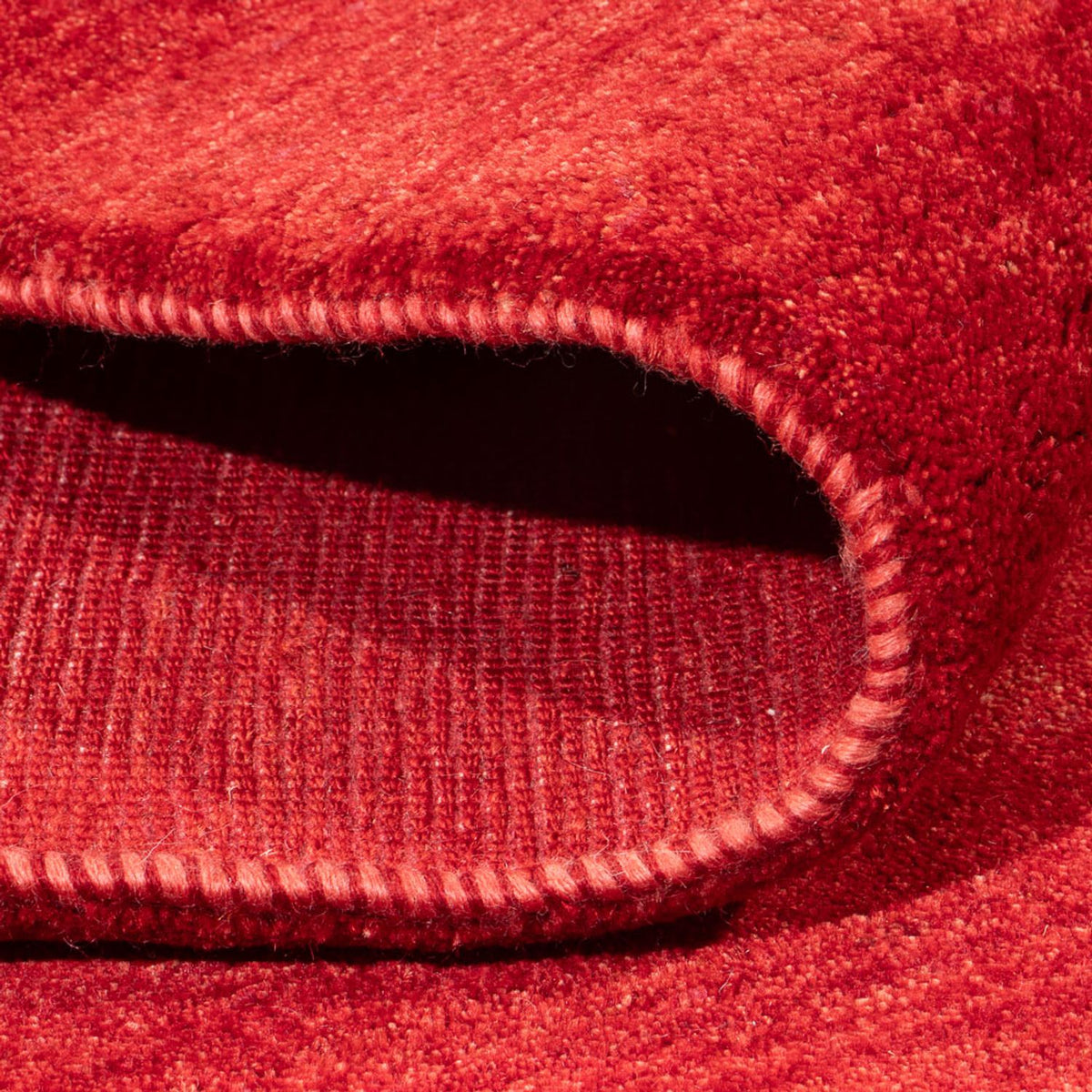 Gabbeh Teppich - Perser - 229 x 174 cm - rot