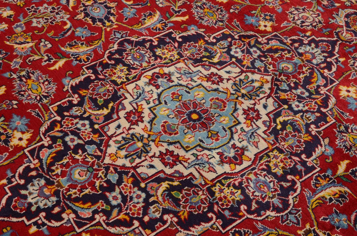 Perserteppich - Keshan 332 x 231 cm - rot