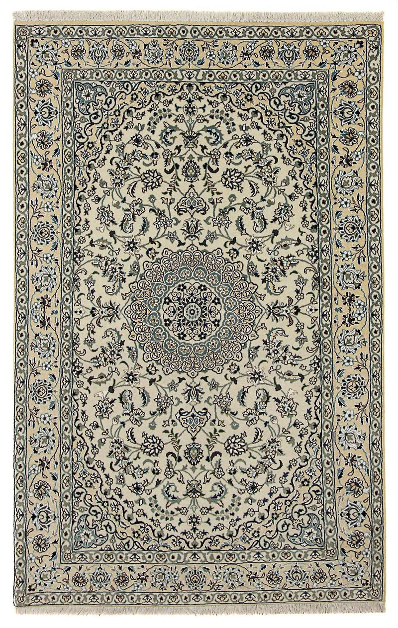 Perserteppich - Nain - Royal 246 x 154 cm Wohnzimmer Teppich