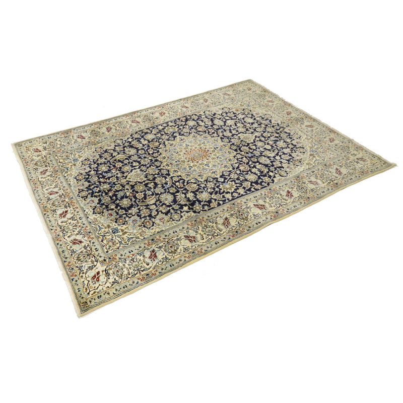 Perserteppich - Nain - Royal - 296 x 203 cm - dunkelblau