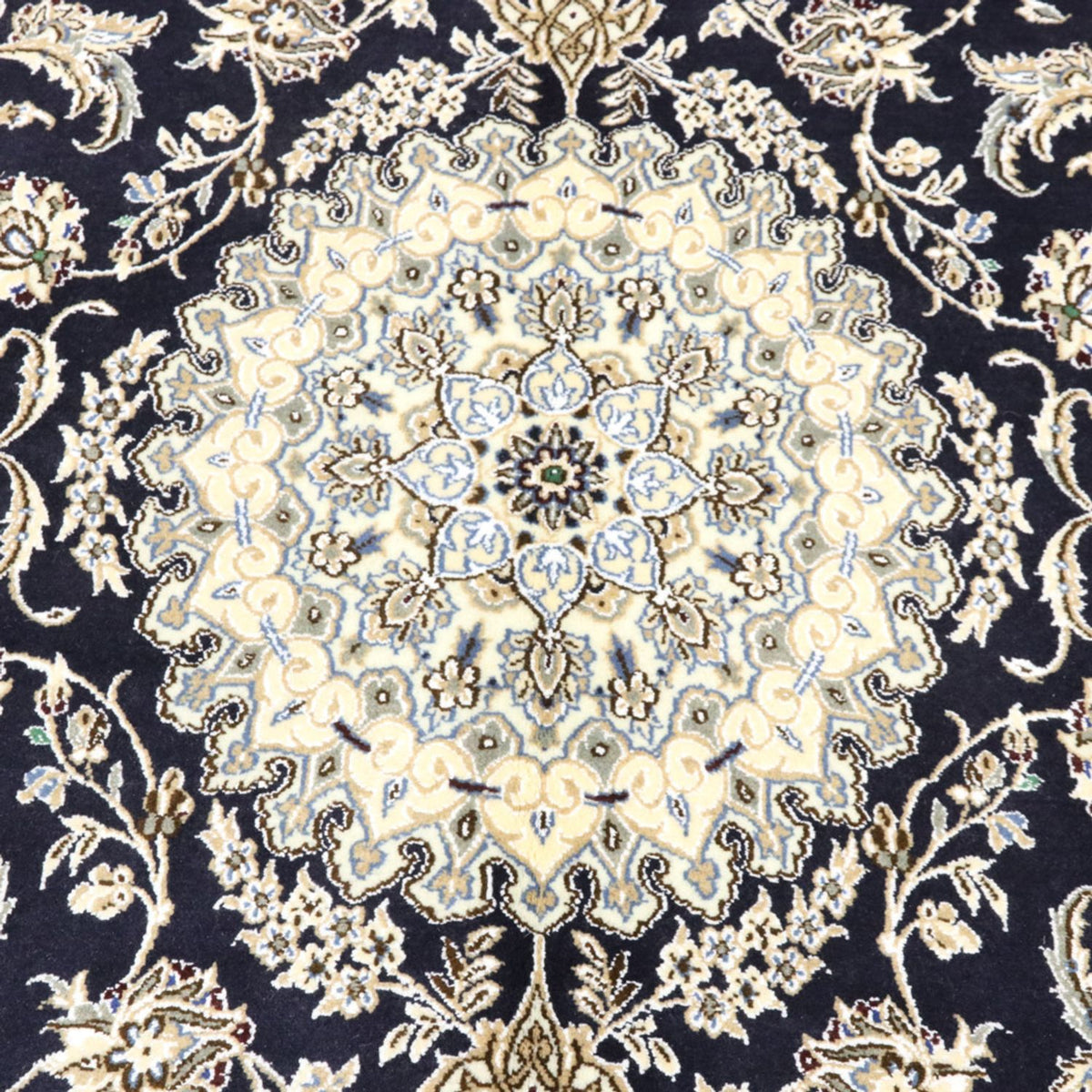 Perserteppich - Nain - Royal - 255 x 154 cm - dunkelblau