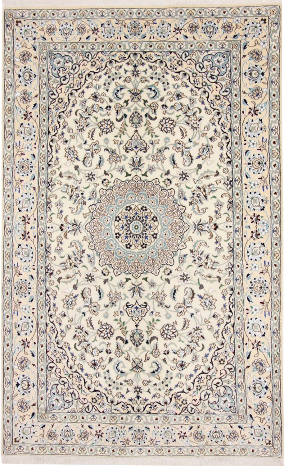Perserteppich - Nain - Royal - 246 x 154 cm - beige
