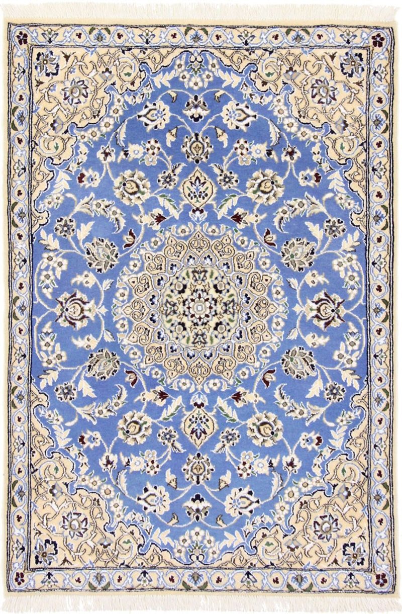 Perserteppich - Nain - Royal - 135 x 91 cm - blau