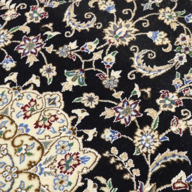 Perserteppich - Nain - Royal - 148 x 98 cm - dunkelblau