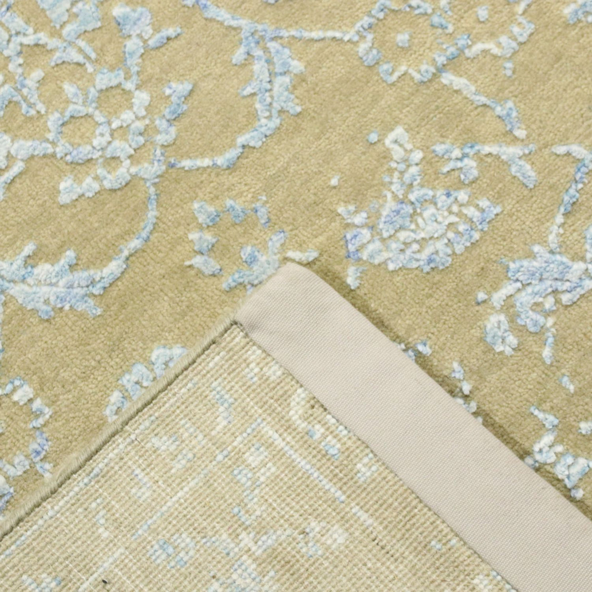 Designer Teppich - 250 x 169 cm - silber