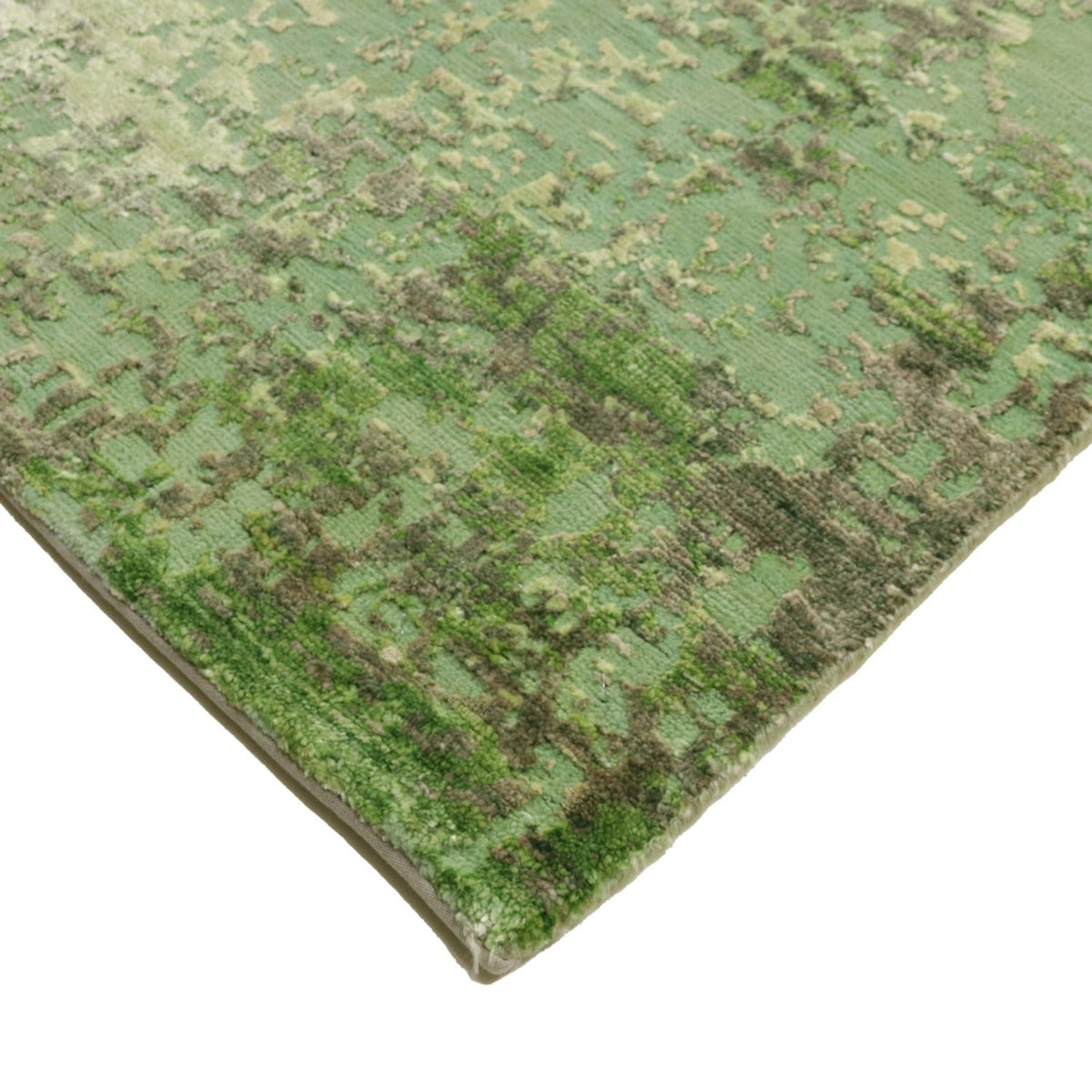 Designer Teppich - 280 x 152 cm - grün