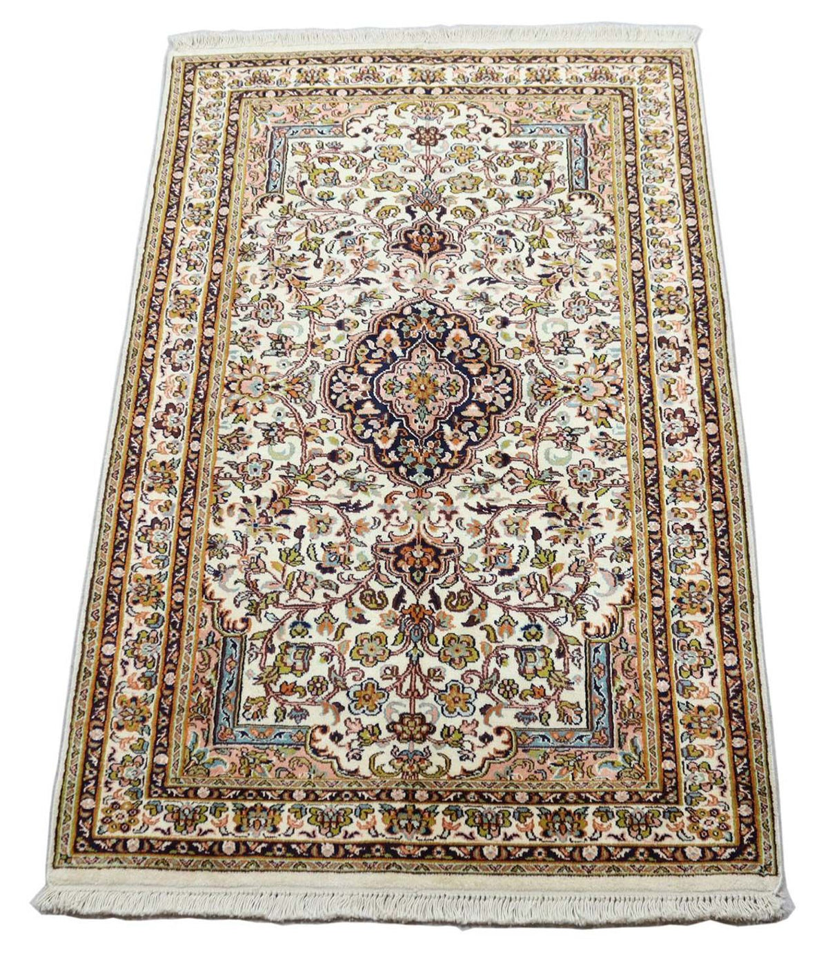 Seidenteppich - Kaschmir Seide 154 x 93 cm Teppichbrücke