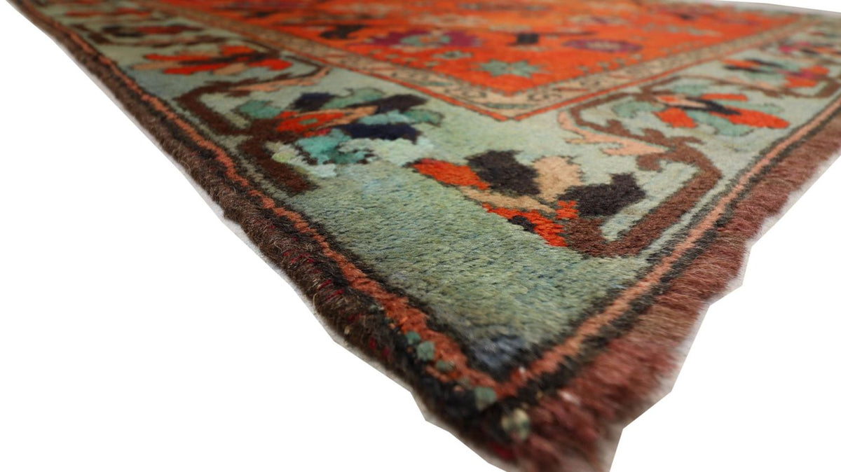 Orientteppich 210 x 133 cm - dunkelrot