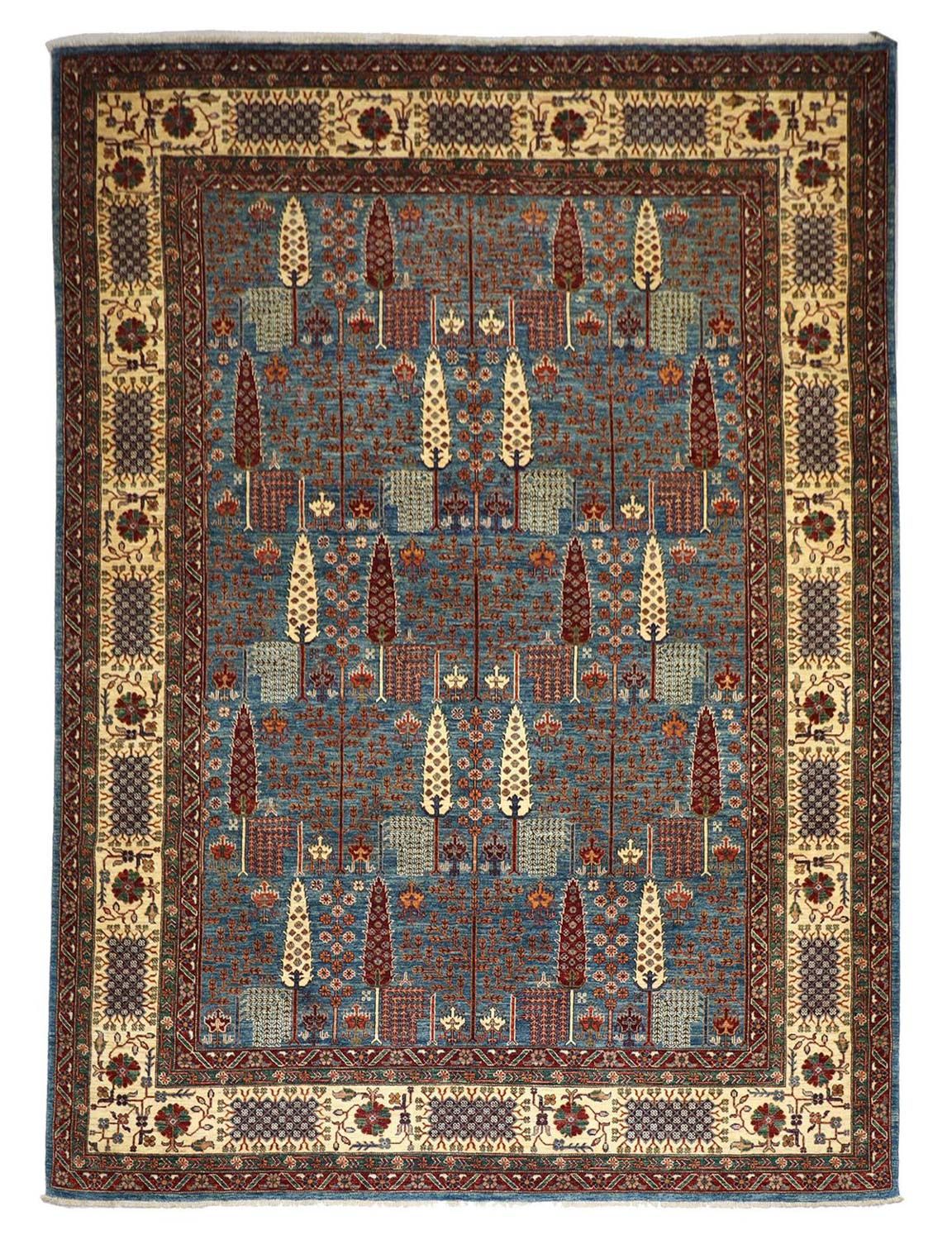Ziegler Teppich 362 x 281 cm - türkis