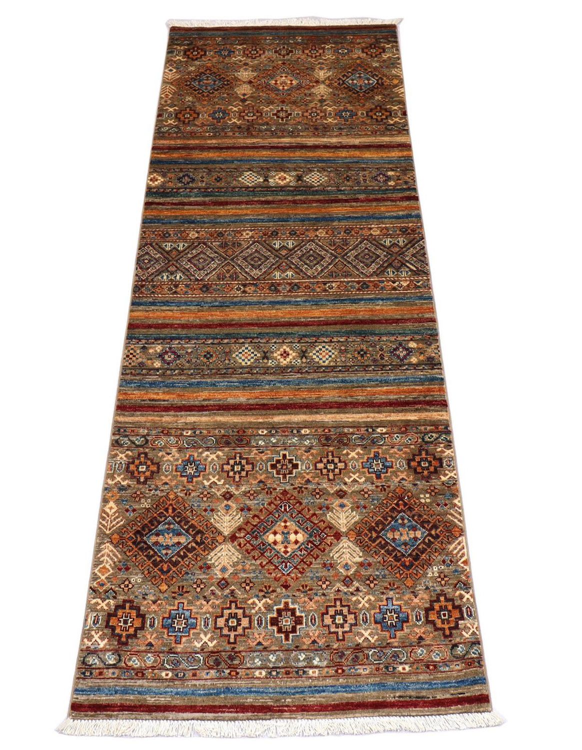 Ziegler Teppich 258 x 87 cm - hellbraun