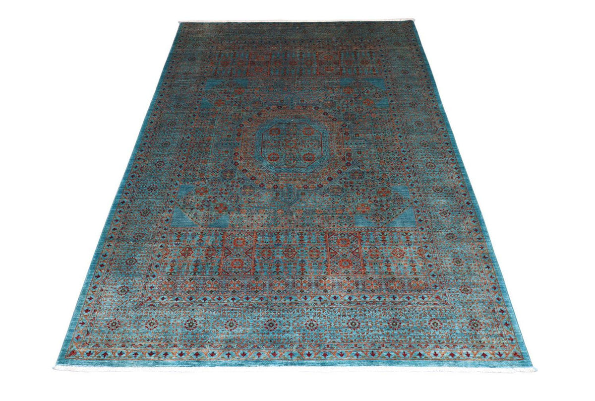 Ziegler Teppich 299 x 210 cm - türkis