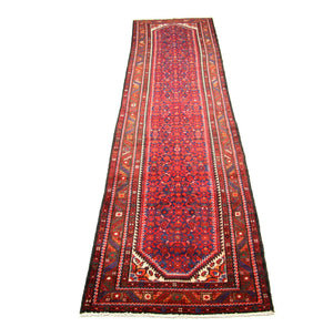 Perserteppich - Nomadic 433 x 108 cm - rot