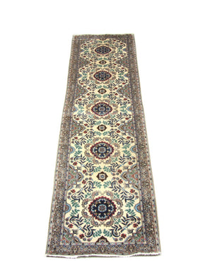 Perserteppich - Isfahan - Premium 305 x 80 cm - beige