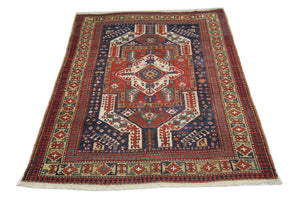 Ziegler Teppich - Kazak 250 x 186 cm - blau