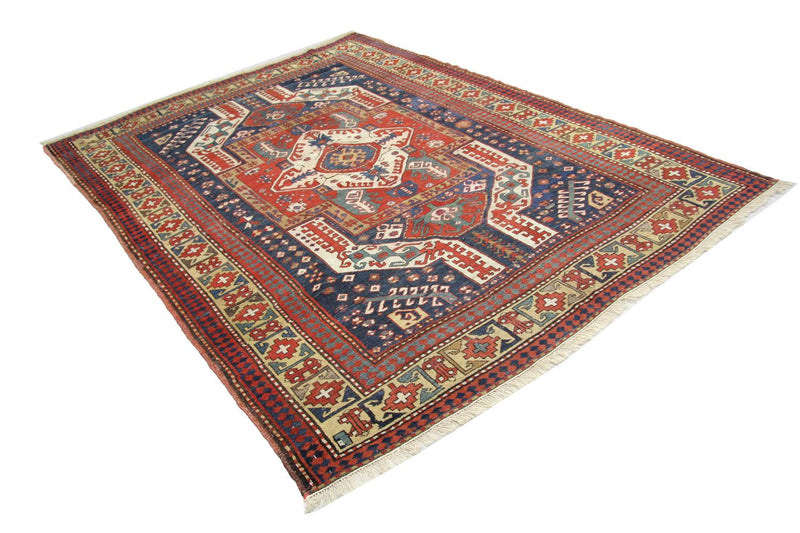 Ziegler Teppich - Kazak 250 x 186 cm - blau