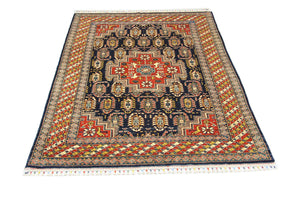 Ziegler Teppich - Kazak 230 x 169 cm - blau