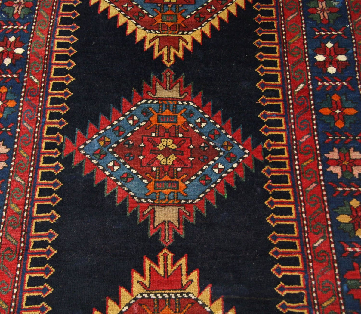 Ziegler Teppich - Kazak 268 x 110 cm - blau
