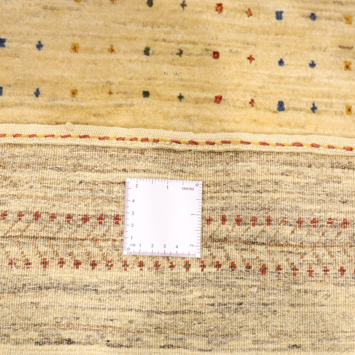 Gabbeh Teppich - Kaschkuli Perser - 174 x 115 cm - hellbeige