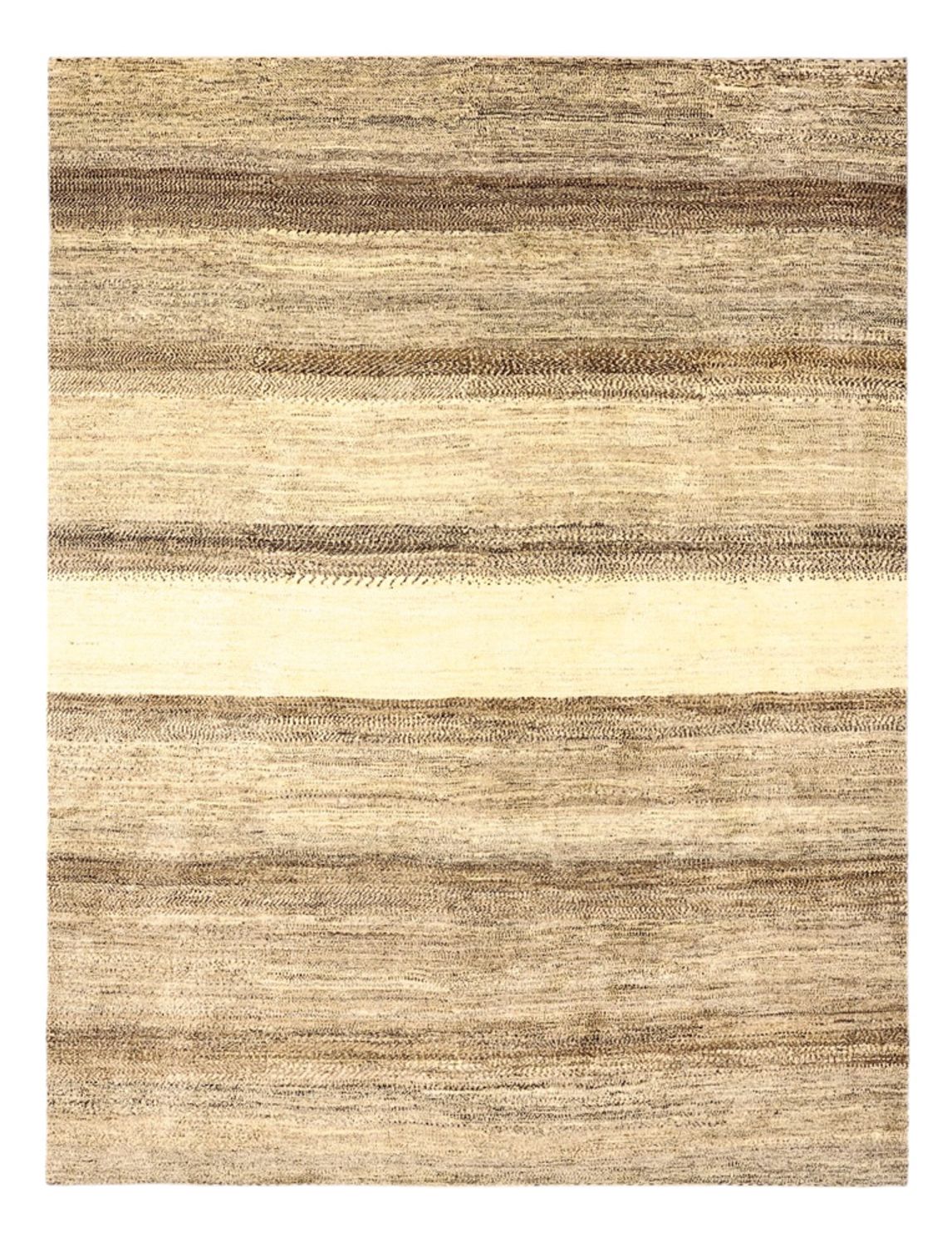 Gabbeh Teppich - Perser - 329 x 247 cm - dunkelbeige