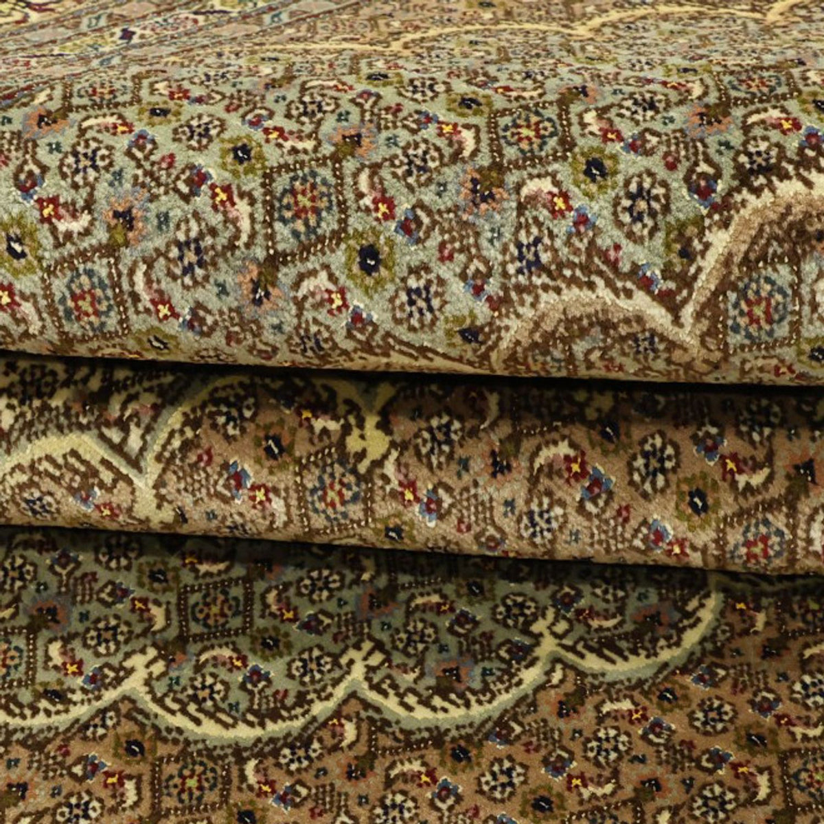 Perserteppich - Täbriz - Royal - Royal - 302 x 200 cm - dunkelbeige